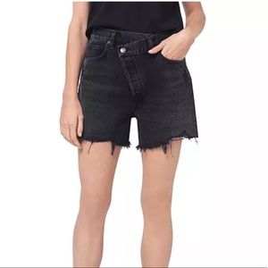 Agolde Criss Cross Jean Shorts